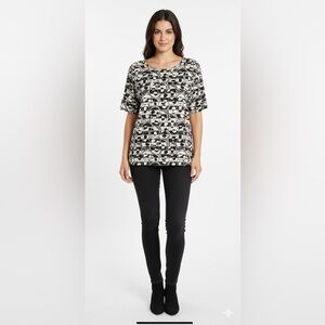 Lularoe Disney Jack Skellington top size large